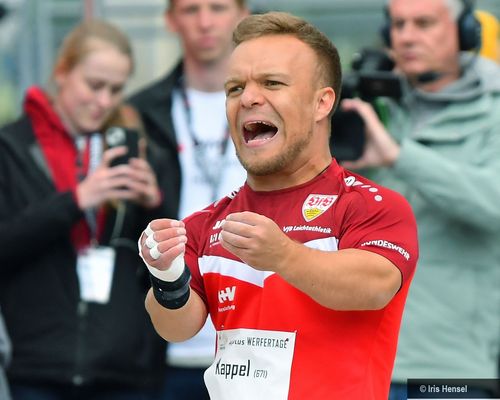 Niko Kappel (VfB Stuttgart) bei den Halleschen Werfertagen.