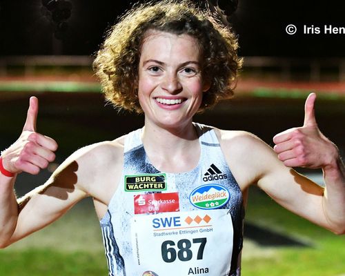 Starke 10-Kilometer-Zeit für Alina Reh beim Heimspiel in Ulm